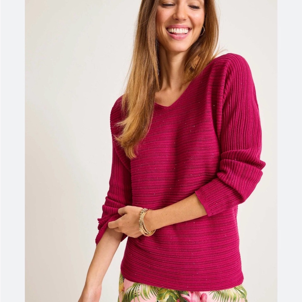 Tommy Bahama jewel bay sequin sweater
